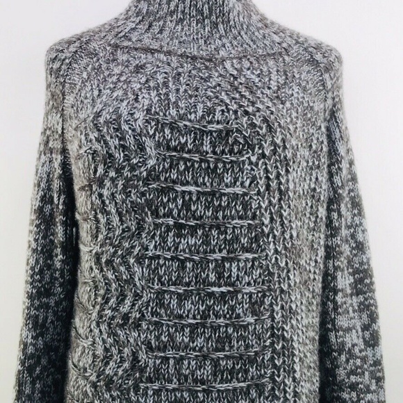 Cotelac Sweaters - Cotelac Womens Chunky Blue Brown Pullover Sweater